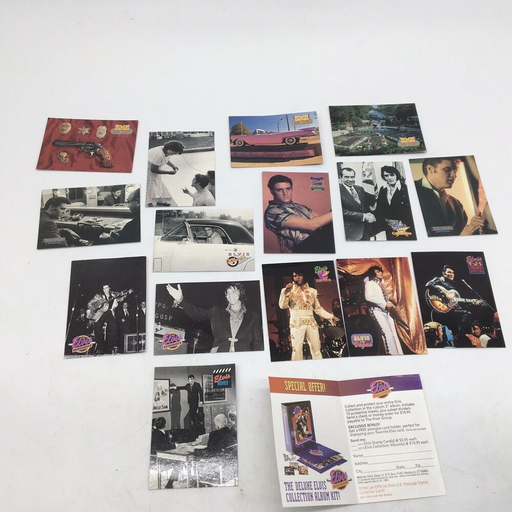 1992 Vintage Elvis Presley Trading Cards - Lot of 50 Loose